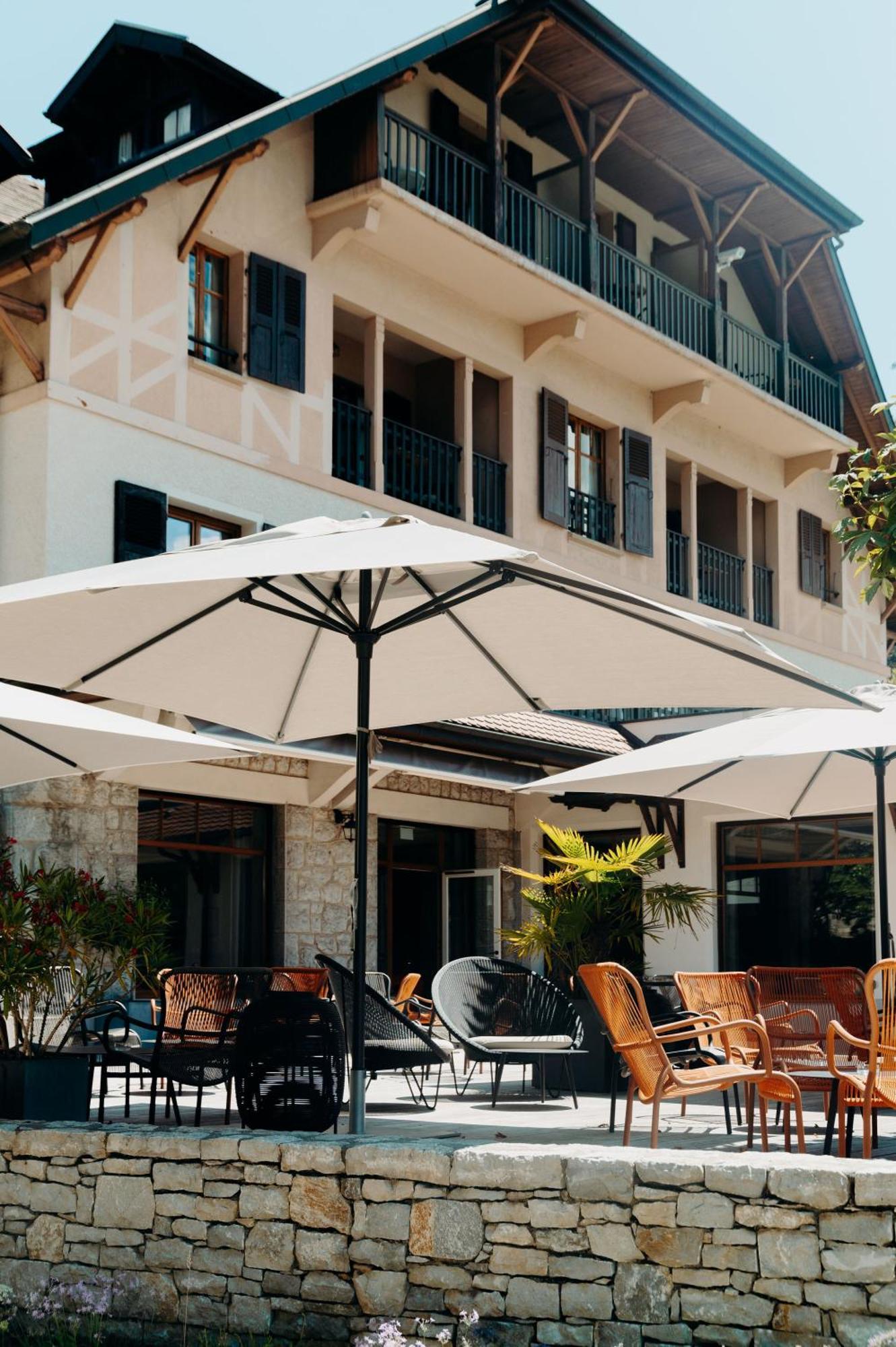 Hotel Le Cottage Bise Talloires Dış mekan fotoğraf